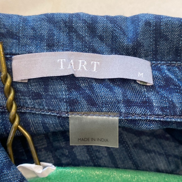 Tart Denim Romper - Picture 2 of 5